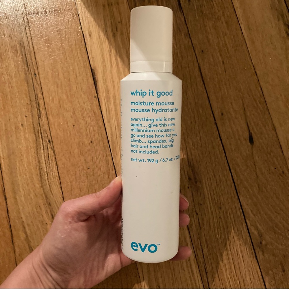USED ONCE - Evo whip it good moisture mousse